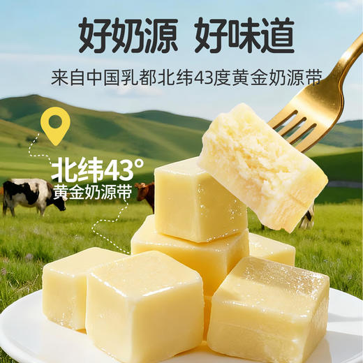 朴真干噎酸奶奶酪块258g 商品图3