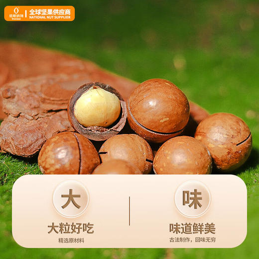 佰斯纳特夏威夷果580g/152784  带壳大颗粒坚果零食 商品图4