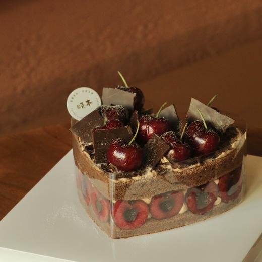 巧克力车厘子裸蛋糕（心型6吋） 商品图4