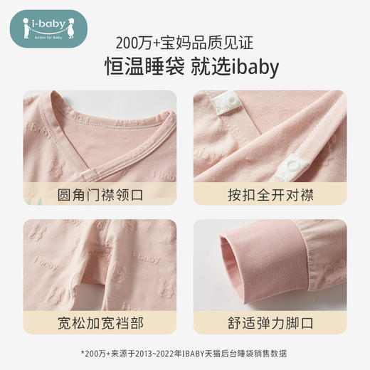 【19元秒杀】ibaby×outlast太空科技恒温抗菌针织提花新生儿上衣裤子 商品图4