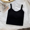 【超值美背】U领～一体杯黑色免穿内衣背心美背-喜出 商品缩略图3
