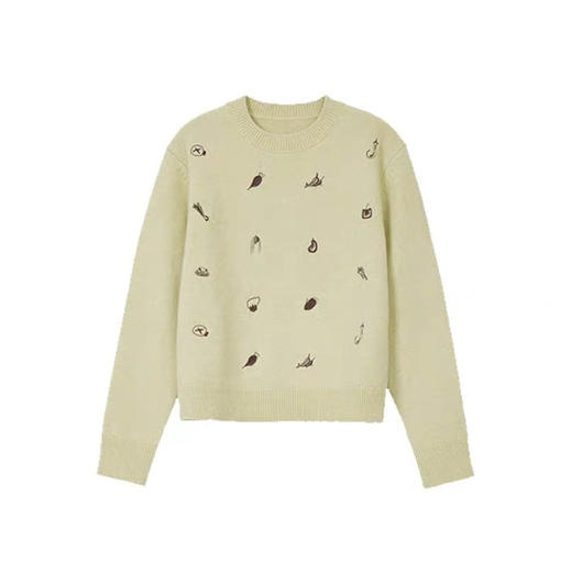 假日蔬菜套头毛衣 商品图0