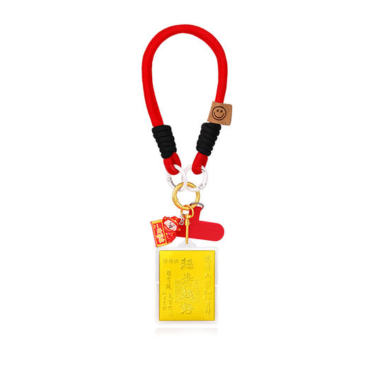 【金六福财神爷】手机挂饰 独特工艺 尽显奢华大气（2.12-2.24停发） 商品图3
