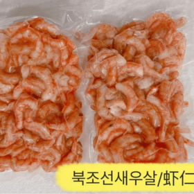 玲儿家小菜 红虾仁500g 령이네집반찬 북조선홍새우살500g