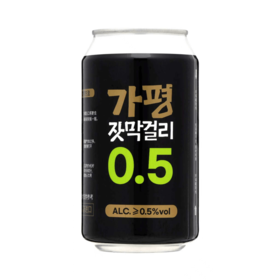 加平松子米酒(配制酒)0.5%355ml  가평잣막걸리0.5%355ml