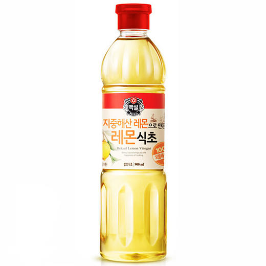 希杰白雪柠檬食醋900mlCJ백설 레몬식초 商品图0