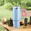 大容量304不锈钢双层吸管杯便携保冷保温杯汽车杯 商品缩略图0