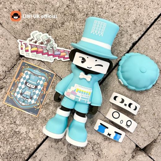 iLinny壹零妮 英国学校主题系列创意限量手办 第二季 可更换表情和帽子 商品图9