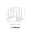【多样屋专柜】霜山304不锈钢砧板架两格宽座厨房置物架锅盖收纳架 商品缩略图5