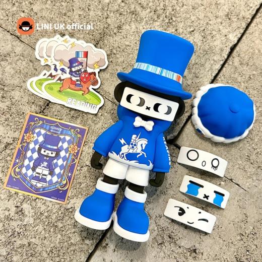 iLinny壹零妮 英国学校主题系列创意限量手办 第二季 可更换表情和帽子 商品图6
