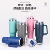 大容量304不锈钢双层吸管杯便携保冷保温杯汽车杯 商品缩略图3
