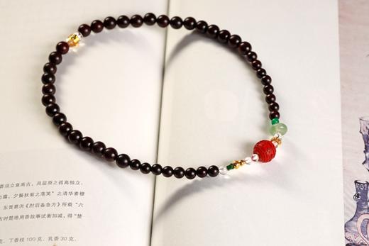 XYZT0755°印度小叶紫檀手串 商品图3