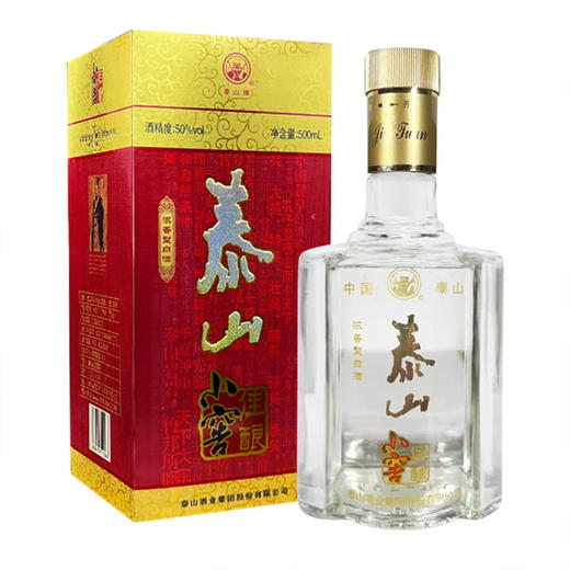 泰山 50度泰山小窖佳酿浓香型白酒 500ml/盒 商品图0