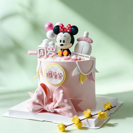 米奇蝴蝶结蛋糕 商品图0