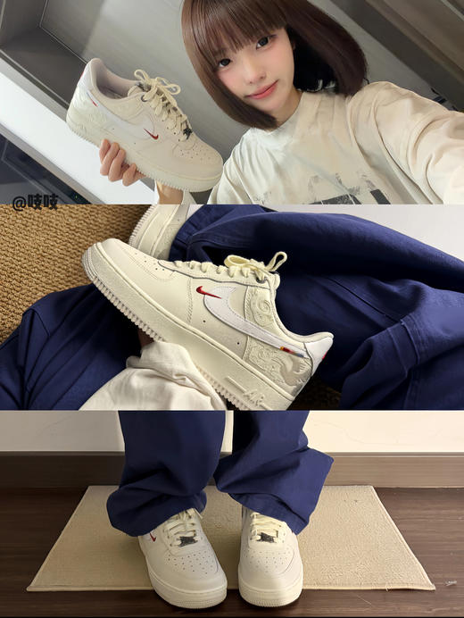 偏大一码  NK空军一号马年限定白色板鞋  脱缰系列终于来了！ 商品图7