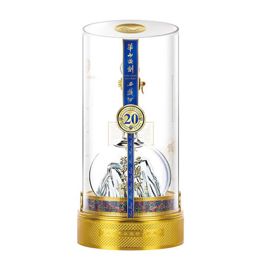 西凤酒 52度陈酿20年华山论剑凤香型白酒 500ml/盒 商品图0