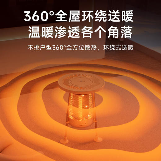 【多样屋专柜】卡蛙SmartFrong红外取暖器暖炉家用室内冬天电暖气节能烤火炉 商品图5