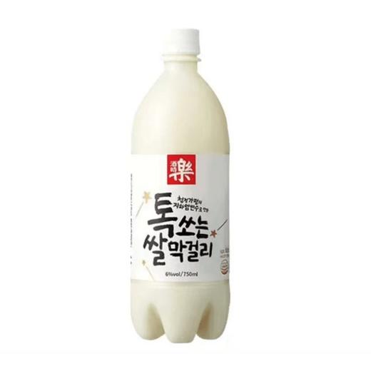 酒时乐 纯米玛可利配制酒750ml 구시락 톡쏘는쌀막걸리750ml 商品图0