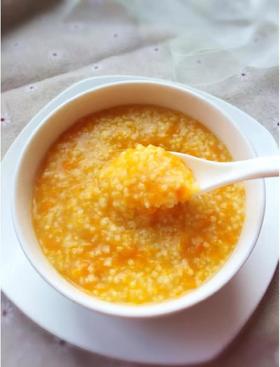 椰香小米南瓜粥