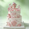 双层草小公主女周岁蛋糕 商品缩略图0