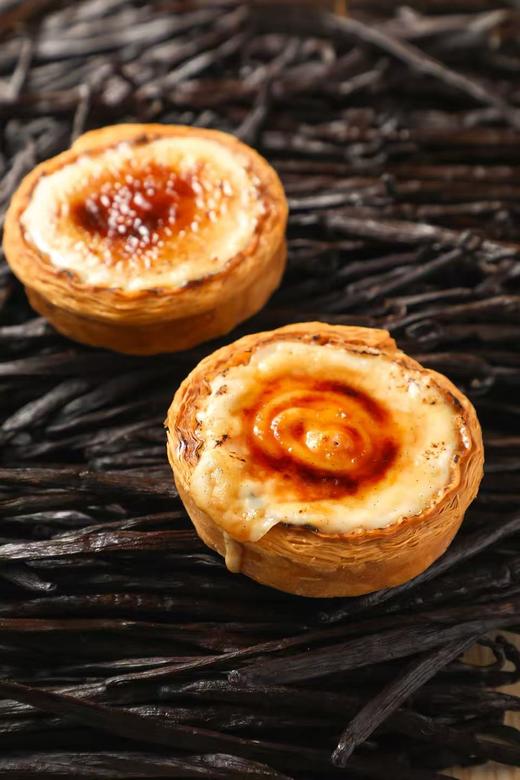 焦糖香草籽奶酱酥皮挞 商品图0