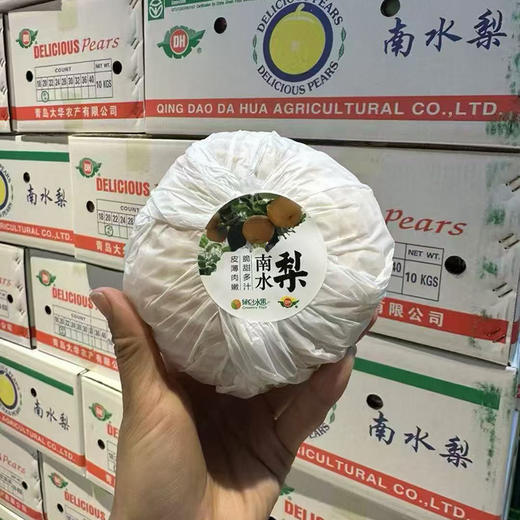 DH「南水梨」绿色食品 中大果 2个 约0.9~1kg 商品图2