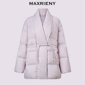 MAXRIENY【商场同款】MAXRIENY微收腰形羽绒服24冬新款保暖外套女(货号:MC85DC511)