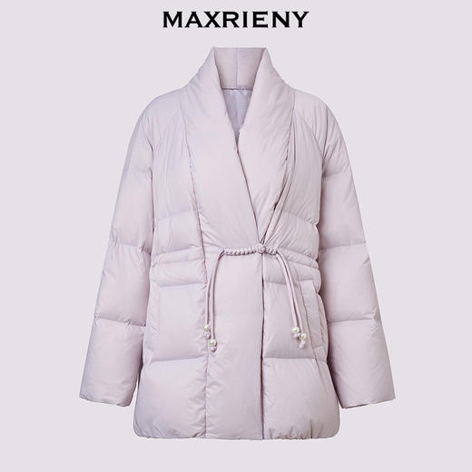 MAXRIENY【商场同款】MAXRIENY微收腰形羽绒服24冬新款保暖外套女(货号:MC85DC511) 商品图0
