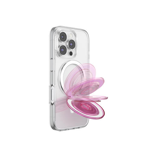 【站立MagSafe®手机支架】芭比粉·MagSafe站立啪嗒 MAGSAFE磁吸手机气囊支架 Kick-Out 站立啪嗒 粉色 商品图4