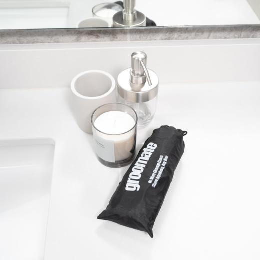 美国 GROOMATE 便携式剃须围布 碎发收集器 商品图2