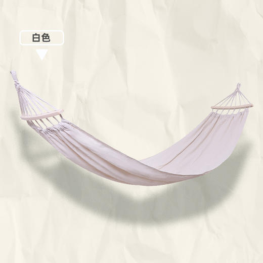 飞图乐（FTLY） INS风网红帆布吊床（带木棍） 单人/双人 LP 商品图2
