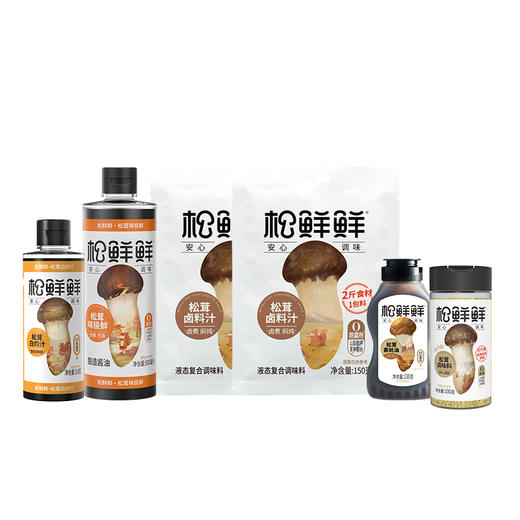 松鲜鲜 安心年年礼盒945g+500ml（酱油调料） 商品图0