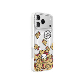 【暖绒絮语】给你一个熊抱 泡泡骚 x Hello Kitty合作系列 POPCASE手机壳 MagSafe Popcase磁吸款 透明 凯蒂猫 拼贴 iPhone17/16/15/14/13