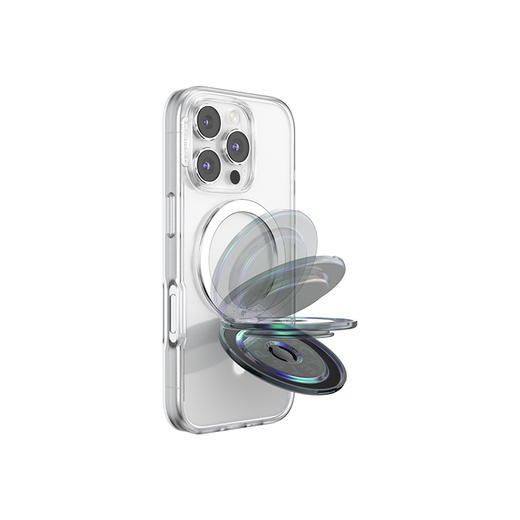 【站立MagSafe®手机支架】午夜黑·MagSafe站立啪嗒 MAGSAFE磁吸手机气囊支架 Kick-Out 站立啪嗒 黑色 商品图4