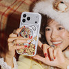 补货架到【暖绒絮语】雪舞流光 泡泡骚 x Hello Kitty合作系列 POPGRIP泡泡骚手机粘贴式气囊支架 Tidepool流沙系列 棕色 凯蒂猫 商品缩略图1