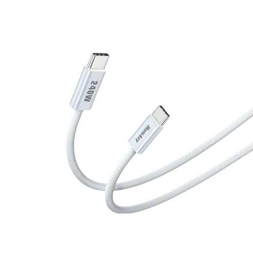 HUNTKEY航嘉 C01 240W USB-C 编织数据线 商品图1