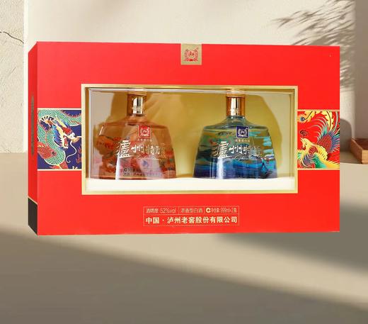 【年货节】泸州老窖 泸州特酿 悦坛 浓香型 52度 999ml*2【礼盒装】 商品图1