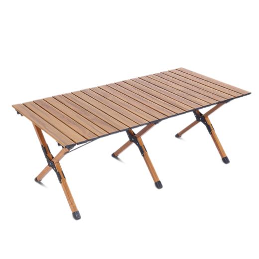 飞图乐（FTLY）营铝合金蛋卷桌-黄木纹-中号/大号 LP 商品图0