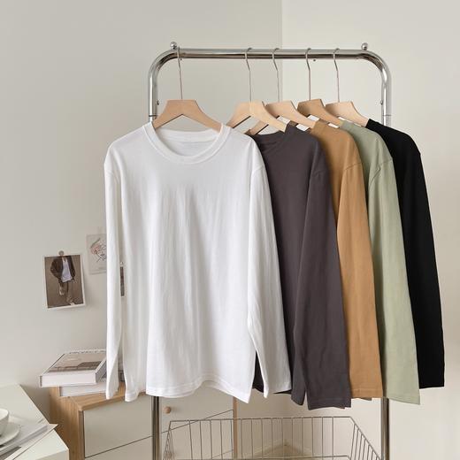 230G纯棉长袖T恤，男女都可穿！ 100%纯棉面料 商品图0