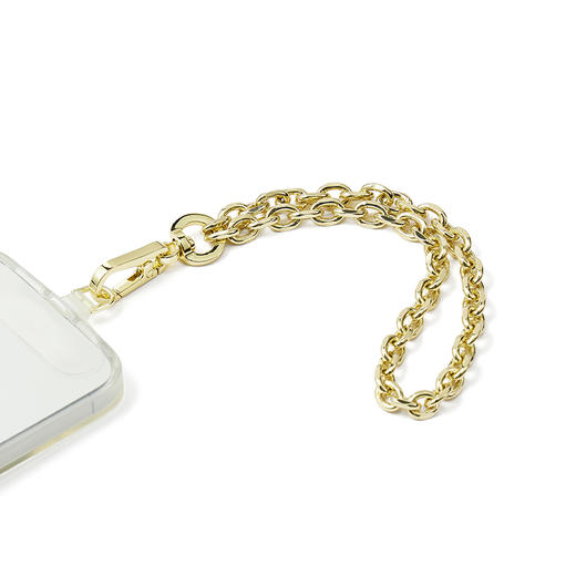 【手机绳链】闪亮金属·手机腕带 Wristlet&Strap手机绳链 Strap手机腕带系列 奢华金 商品图2