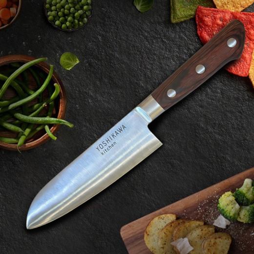 YOSHIKAWA日本钼钒钢三德刀170mm-YHD 商品图5