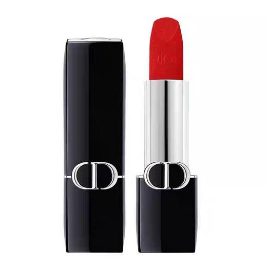 【门店直发】Dior 迪奥烈艳蓝金磁吸管口红  丝绒888#  3.5g 商品图0