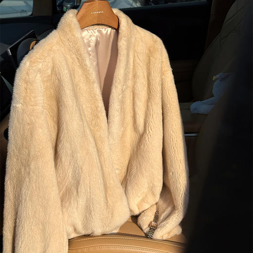 【预售7天】良木礼水貂外套(3203F) 商品图6