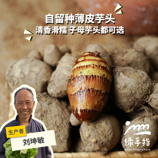 生态毛芋头（子芋/母芋）| 合作生产*Ecological Taro| Partner Production 商品图0