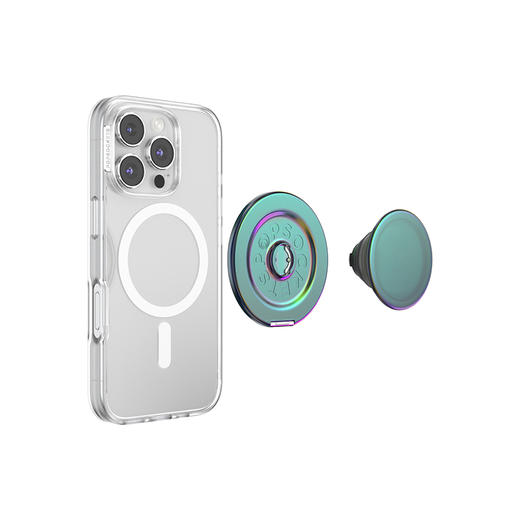 【站立MagSafe®手机支架】午夜黑·MagSafe站立啪嗒 MAGSAFE磁吸手机气囊支架 Kick-Out 站立啪嗒 黑色 商品图5