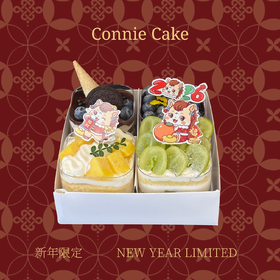 新年款口味蛋糕四拼