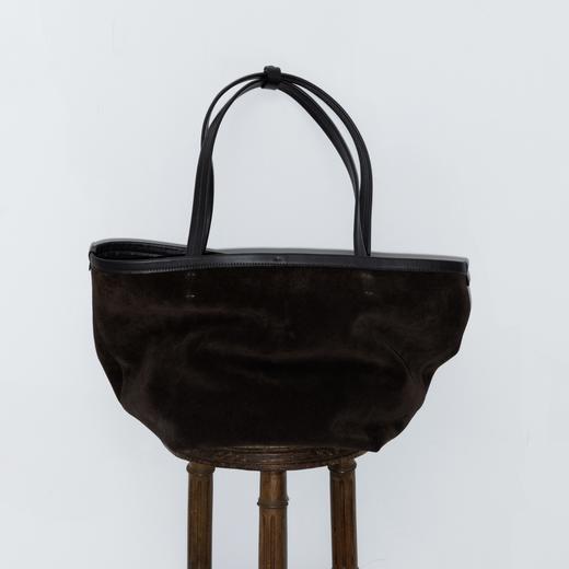 PRETTY RIVER翻毛皮单肩包 商品图1