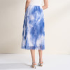 EITIE爱特爱油画度假风波点显瘦高腰百褶长裙半身裙2026春季新款A2606117 商品缩略图5
