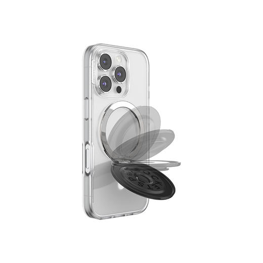 【站立MagSafe®手机支架】琴键黑·MagSafe站立啪嗒 MAGSAFE磁吸手机气囊支架 Kick-Out 站立啪嗒 黑色 商品图4