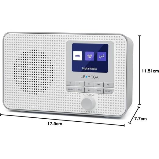 美国 LEMEGA DR3 DAB+/FM 蓝牙收音机 配备TFT彩色显示屏 商品图8